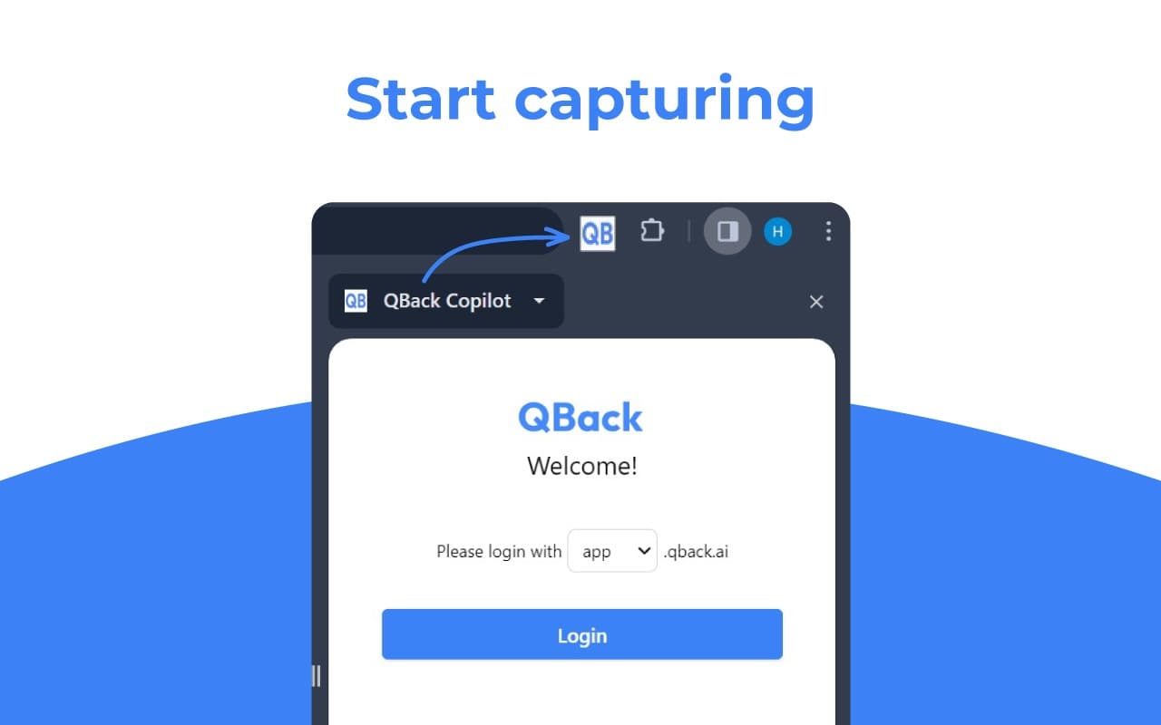 Screenshot of Chrome Extension