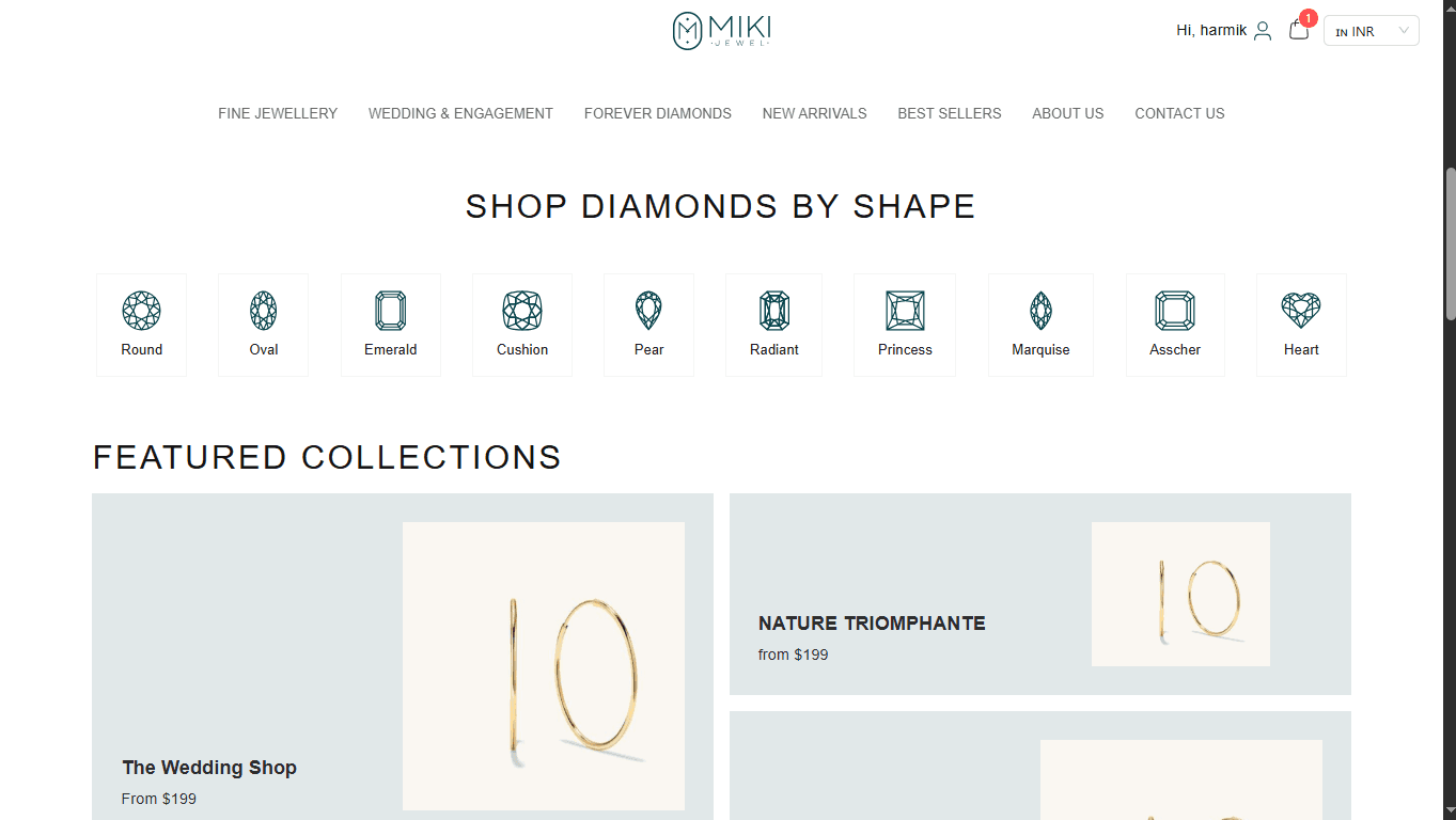 Screenshot of Miki Jewel
